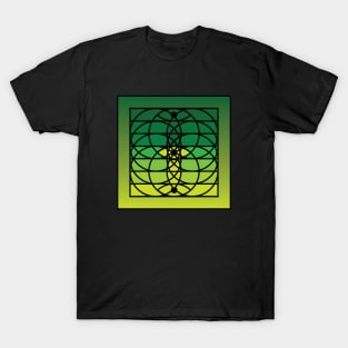 Doc Labs - Third Eye / Awakening (Geometric Art / Meditation / Yoga) - Version 2 - (Green No.1) T-Shirt